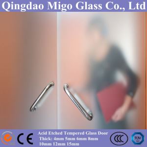 Vidrio grabado al ácido de 12 mm