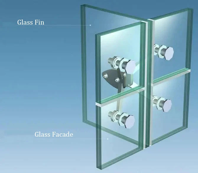 laminated glass fin laminated glass fin