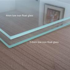 low iron shower glass