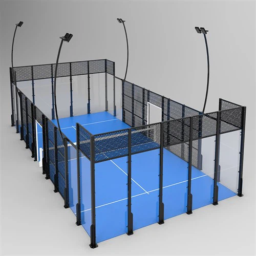 Estructuras de vidrio de Padel Court