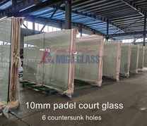 Padel Court Glass a los estándares CE/ANSI