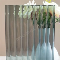 Vidrio laminado estampado para muebles