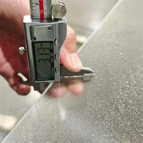 Vidrio solar ultra claro templado de 3,2 mm con En12150