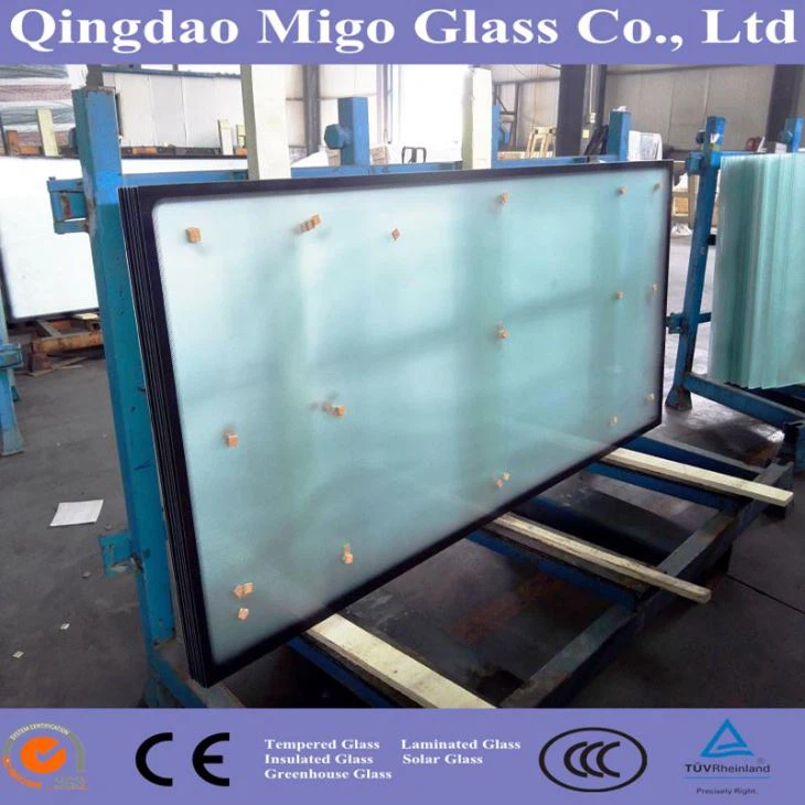 clear patterned solar glass