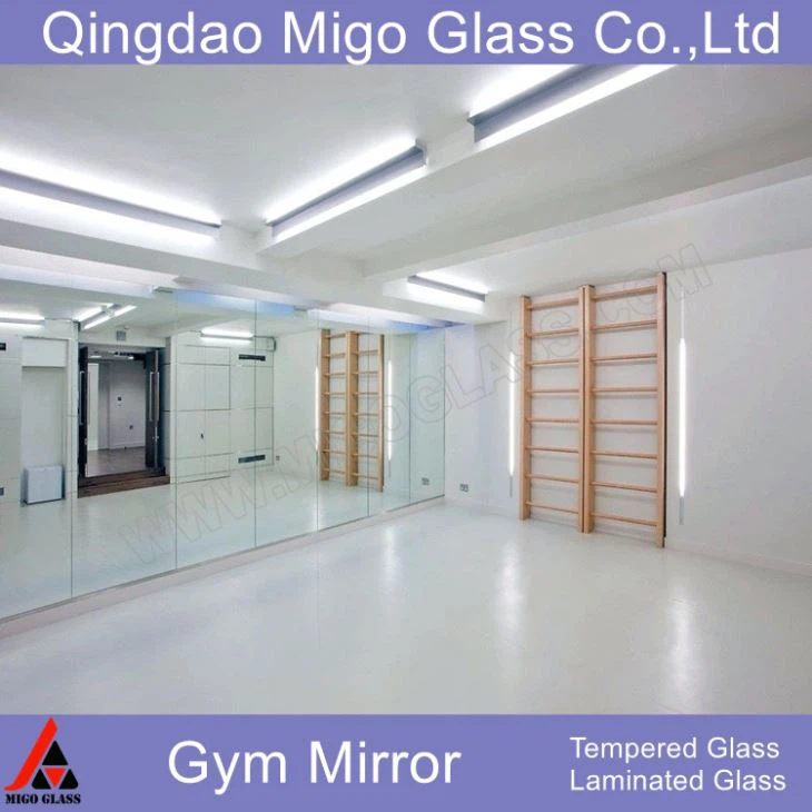 Espejo de pared para gimnasio