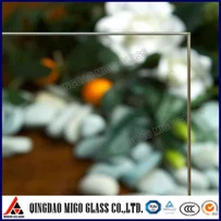 Vidrio plano transparente para marco de fotos