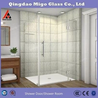 Paneles de vidrio templado para ducha