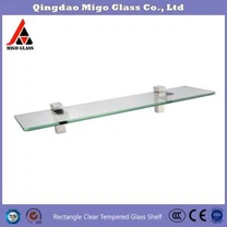 Estantes de vidrio templado para el baño