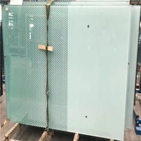 Vidrio de construcción impreso en serigrafía