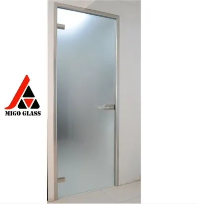 Puertas interiores de vidrio esmerilado