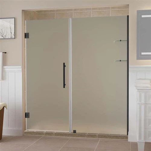 Panel de ducha privado de vidrio esmerilado